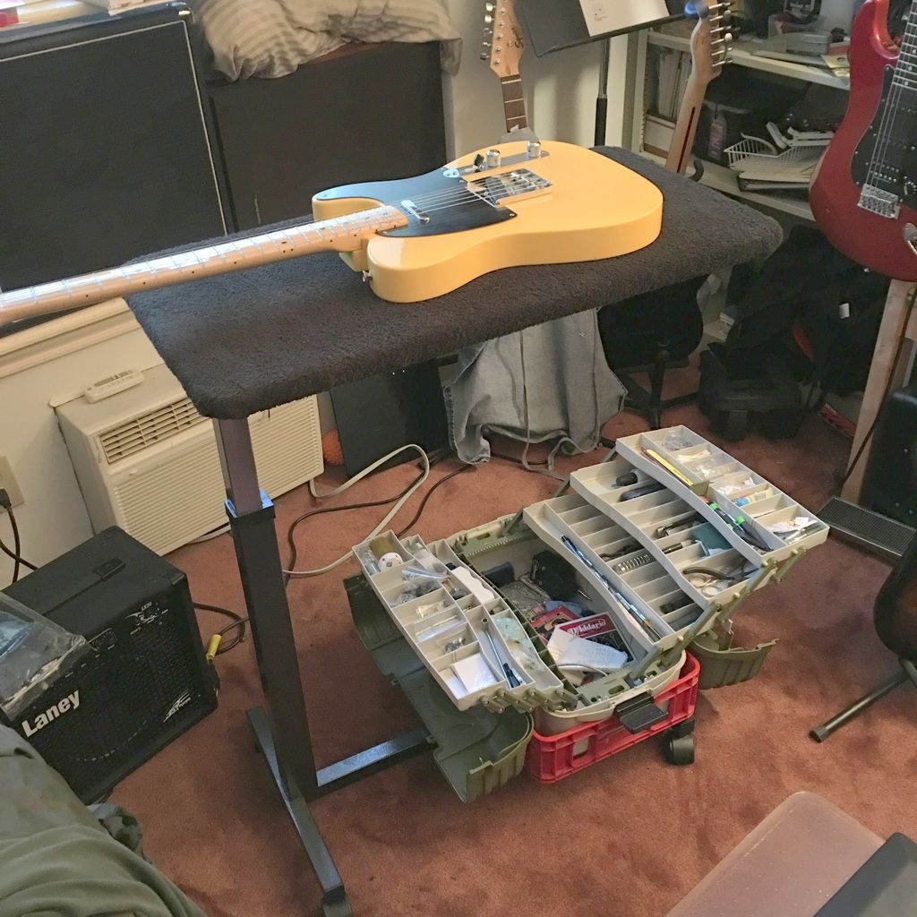 Portable Guitar Workbench Build Thread The Gear Page